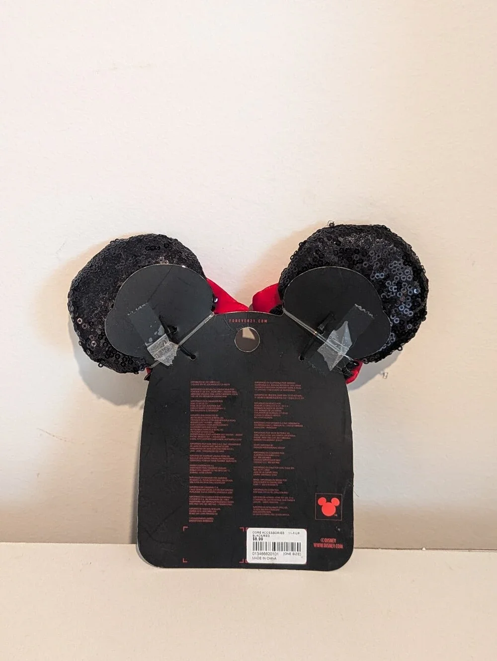 Disney x Forever 21 Minnie Mouse Sequin Ear Hair Clips NWT Minnie Mouse Ears